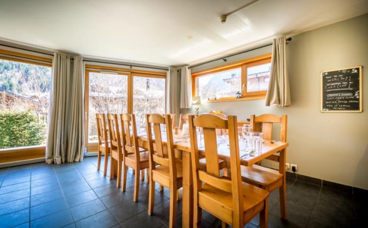 Chalet Grand Sapin, Morzine, Dining Area